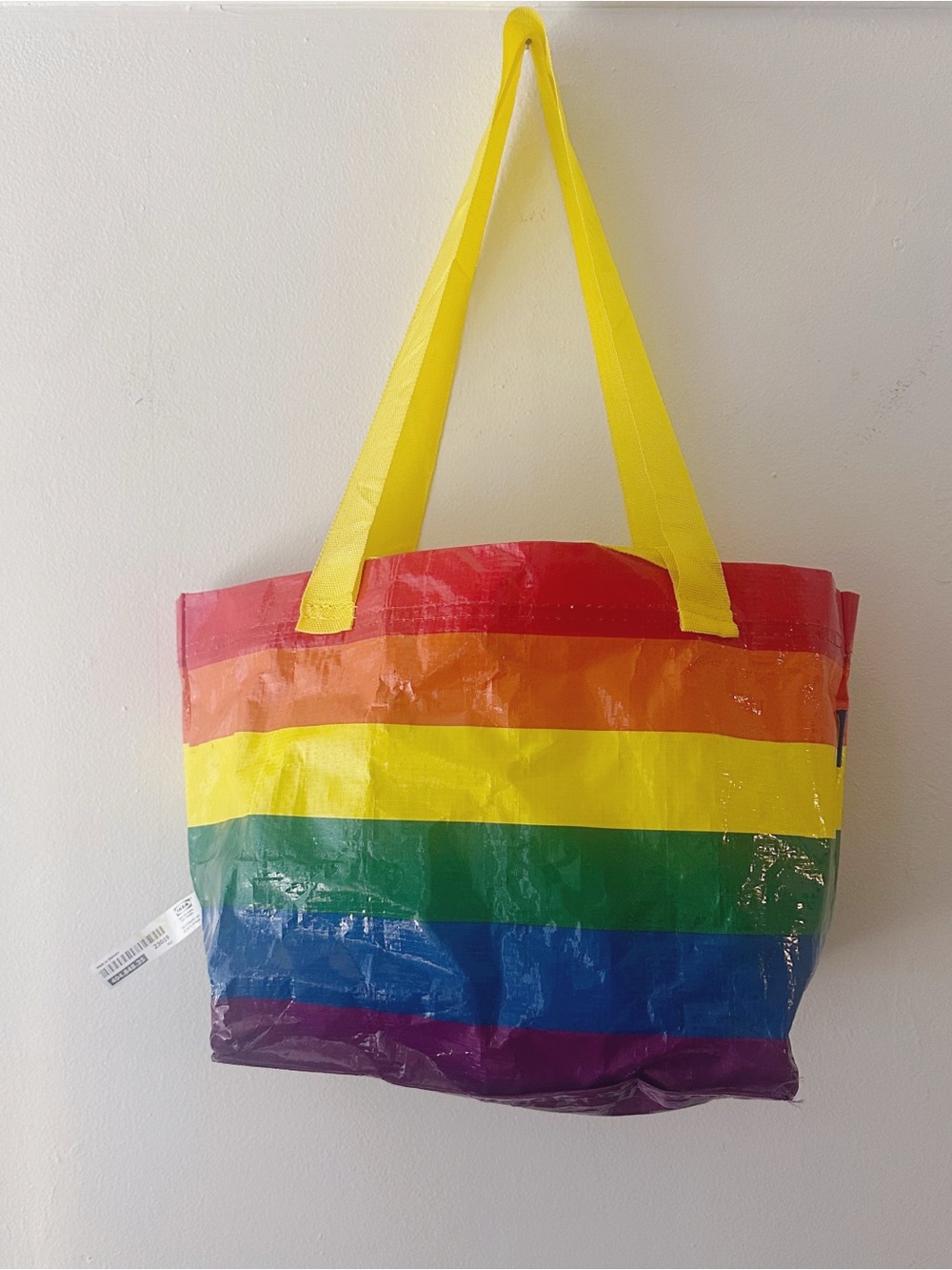IKEA • STORSTOMMA Rainbow Pride Small Shopper Tote - Picture 4 of 10